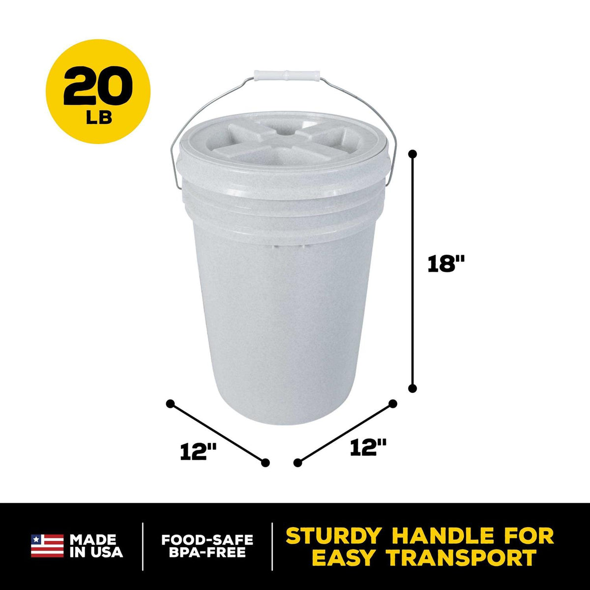 20-lb Pet Food Storage B88388