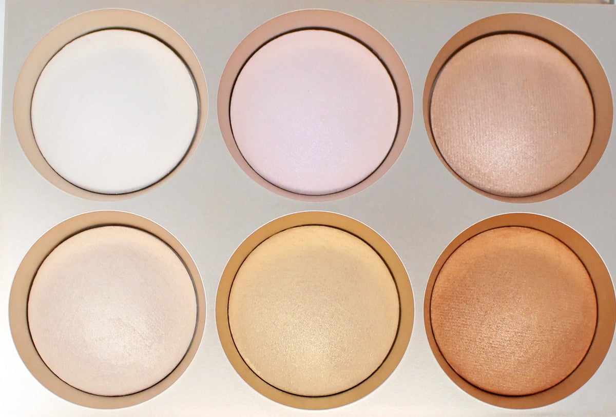 6 Shade Highlighter Palette 0.30 Ounce T813