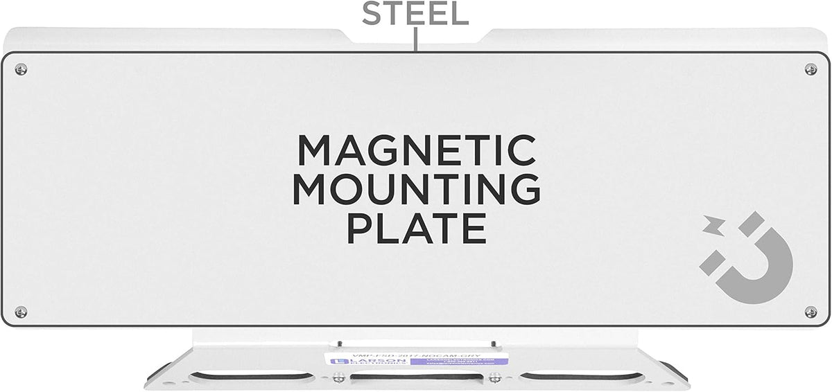 Aluminum Body Truck No Drill Mounting Plate for Magnetic Lights Pack of 2 Z5754
