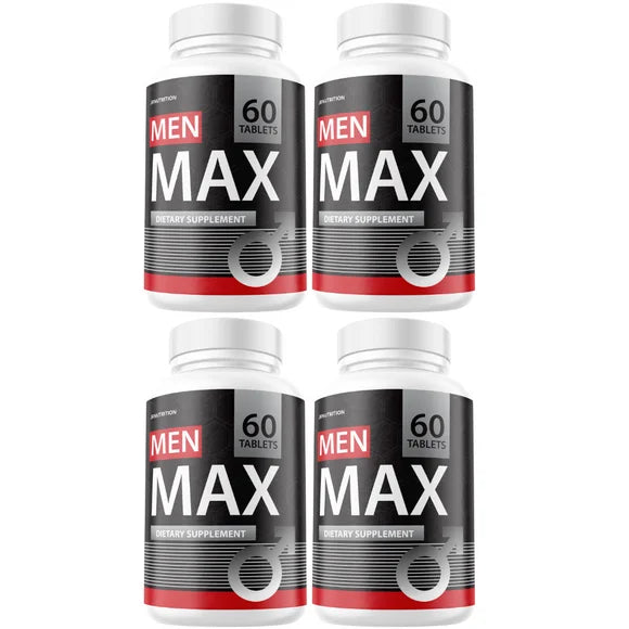 Men Max Enhancement Pills 4 Bottles F6404
